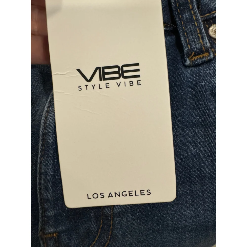 Vibe Style Sexy Curve Skinny Mid Rise Jeans NWT, Sz 7
